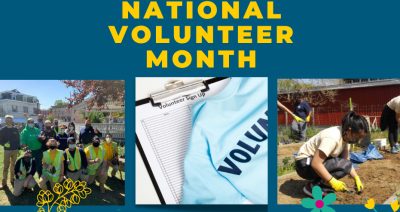 Celebrating National Volunteer Month