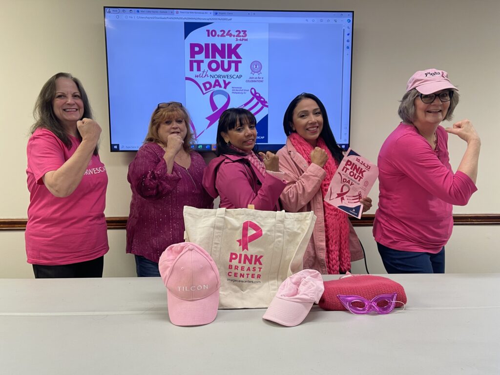 Pink it out day at Norwescap